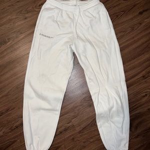 Pangaia White sweatpants